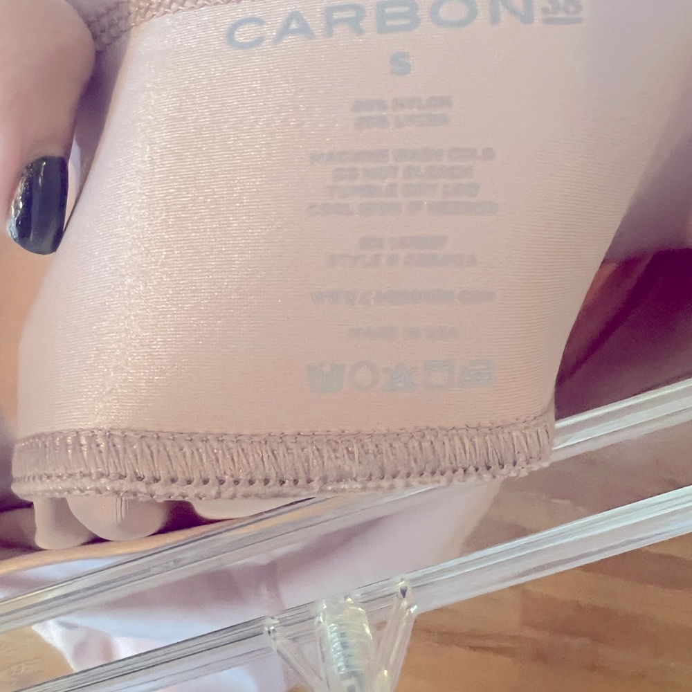 Pink Carbon38 workout pants